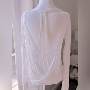 Venus  White Long Sleeve Top
